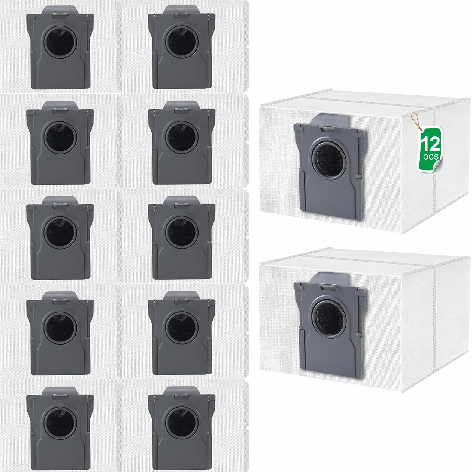 Worki do odkurzacza Dream e X40 Ultra/X50 Ultra/ L10s Pro Ultra Heat /L40 Ultra/X30 Ultra/L20 Ultra/L50 Pro Ultra/ E30/L10s Ultra Gen 2/S30/S10, worki zapasowe 4 l z dużym