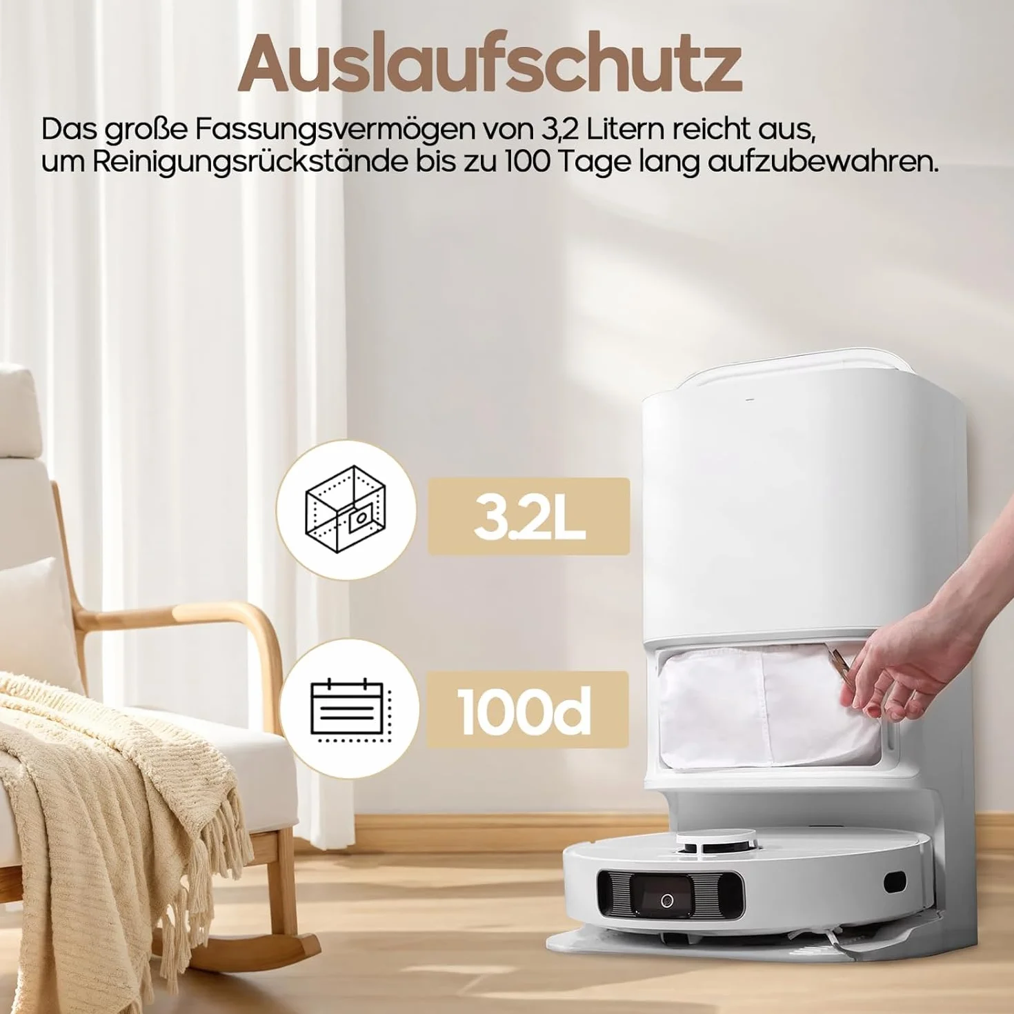 12 sztuk Worek na kurz do Dreame L10s Ultra Gen 2 / L10s Pro Ultra Heat / X30 Ultra / X40 Ultra Complete / X50 Ultra Complete/Mova E30 Ultra Torby wymienne do akcesoriów 3.2L