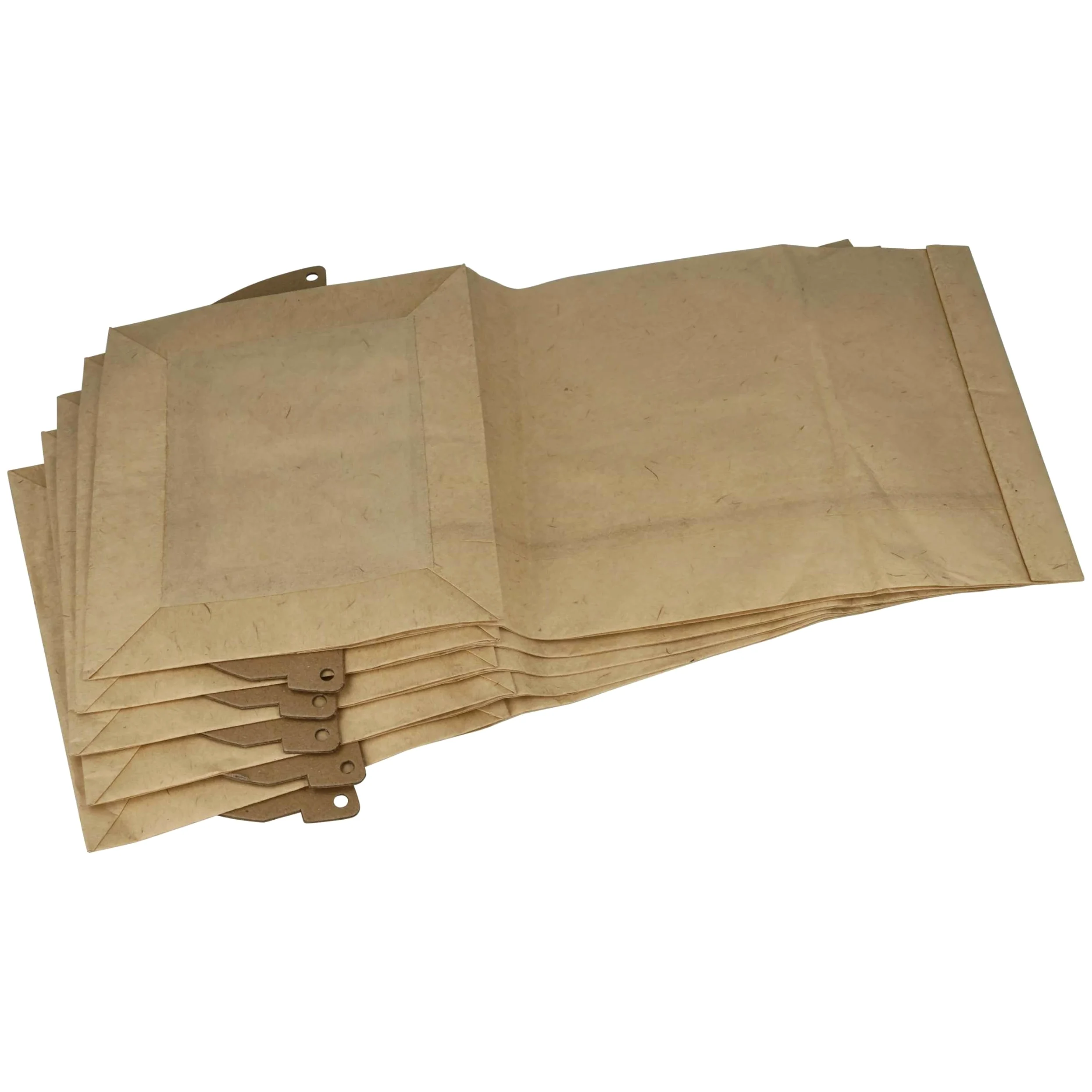 vhbw 50 worków do odkurzacza kompatybilnych z odkurzaczem Kärcher WD 2 Premium, SE 6.100, WD 2.500, WD 2.400 M, SE 5.100 - 44 cm x 20 cm, brązowy
