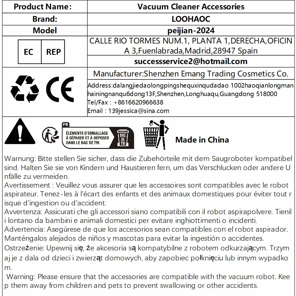 Worki do odkurzacza Dream e X40 Ultra/X50 Ultra/ L10s Pro Ultra Heat /L40 Ultra/X30 Ultra/L20 Ultra/L50 Pro Ultra/ E30/L10s Ultra Gen 2/S30/S10, worki zapasowe 4 l z dużym