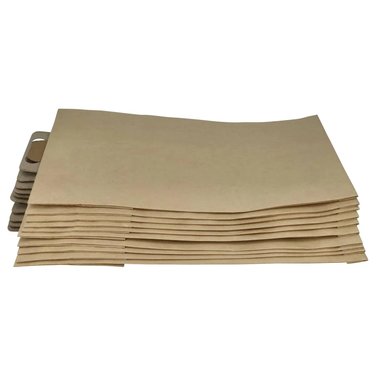 vhbw 100 x worek do odkurzacza kompatybilny z Nilfisk-Alto Saltix 10, 3 odkurzacze – 44,5 cm x 22 cm, brązowy