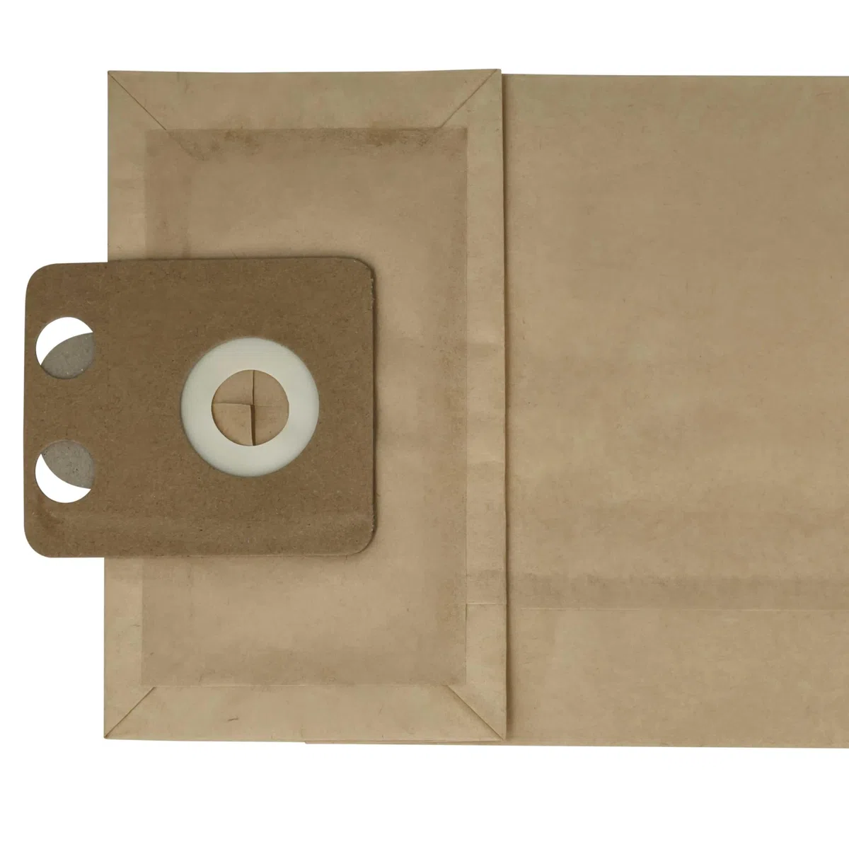 vhbw 100 x worek do odkurzacza kompatybilny z Nilfisk-Alto Saltix 10, 3 odkurzacze – 44,5 cm x 22 cm, brązowy