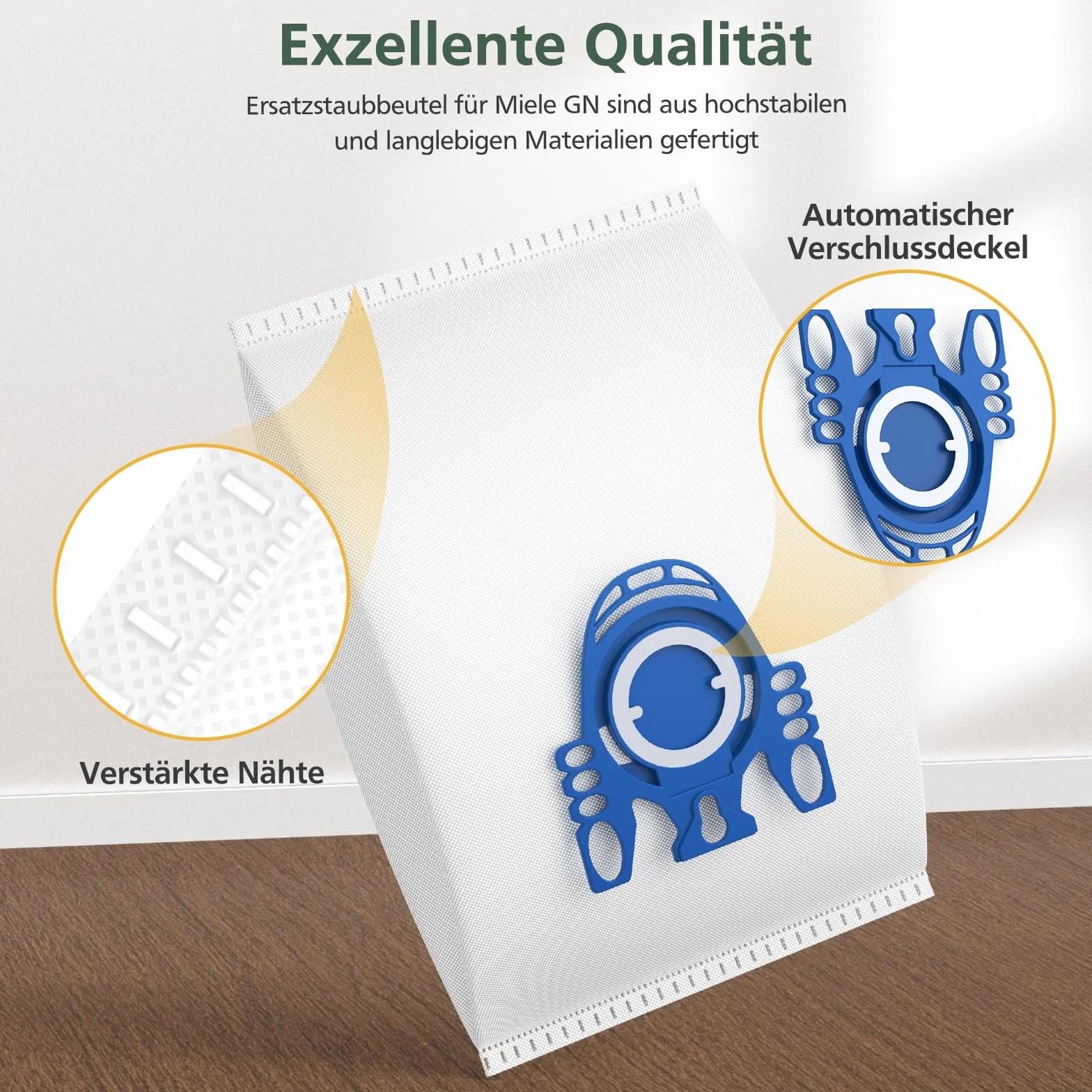 12 sztuk worków GN do odkurzacza Miele Classic C1, Complete C1, Complete C2, Complete C3, S227, S240, S270, S400, S2, S5, S8 Series odkurzacz z 3 filtrami ochronnymi silnika, 3 filtry powietrza